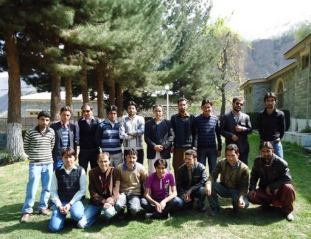 Officials of the Ghizer Youth Forum 