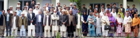 Group photo of participants of the seminar that demanded protection of the rights of senior citizens 