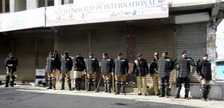 High security alert in Gilgit city 