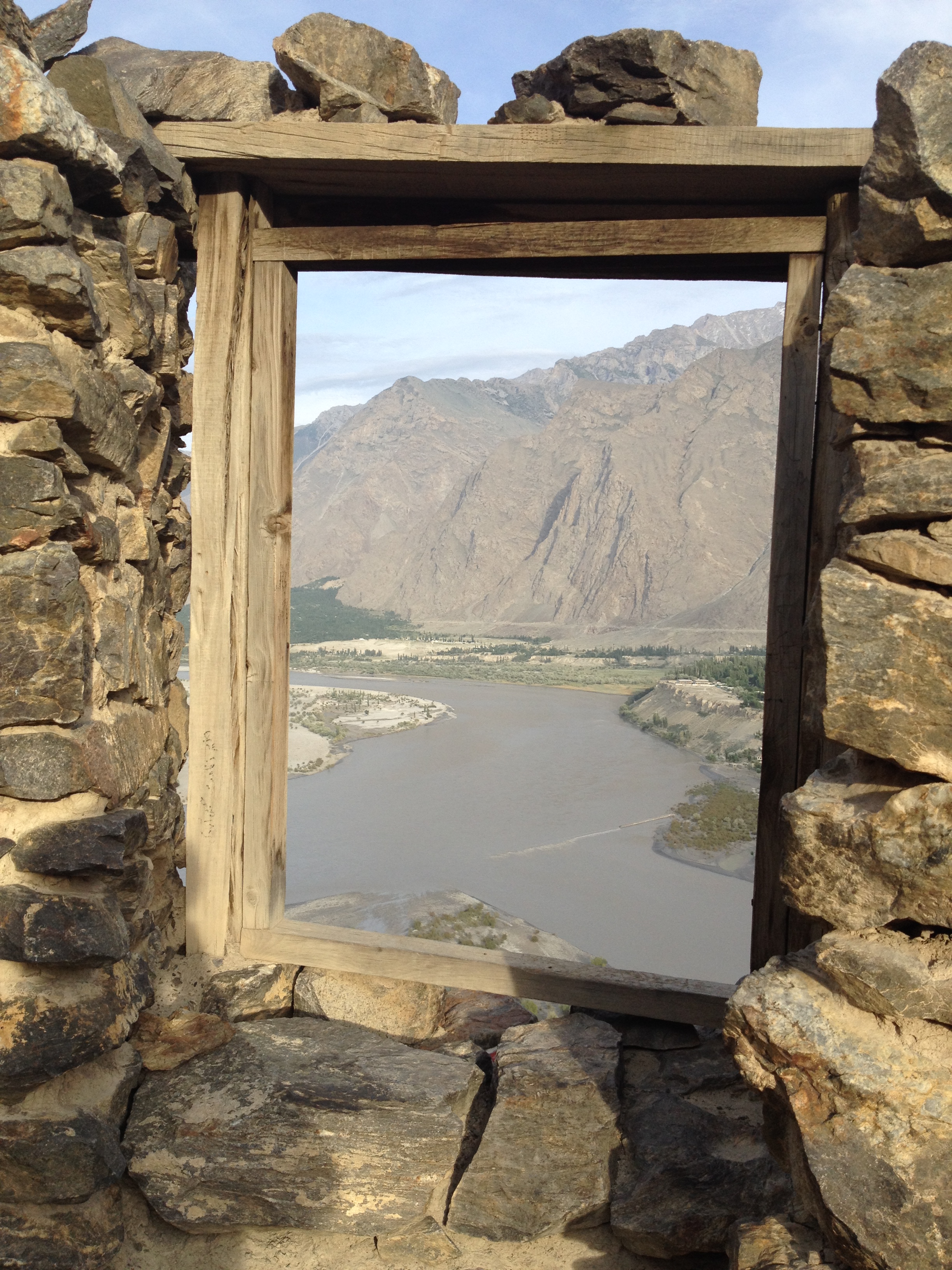 A window on the valley below 