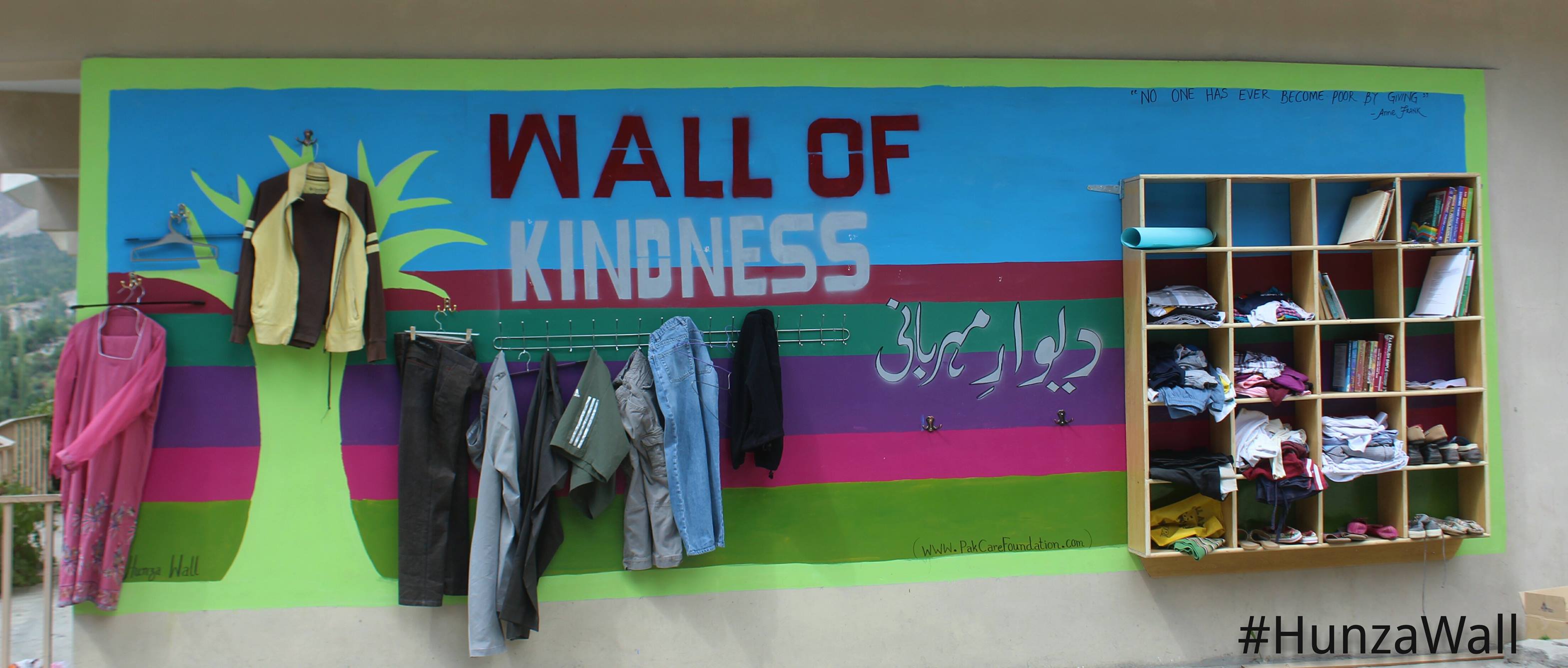 Image result for wall of kindness