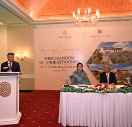 Serena signs MOU with AKAH with an eye on “IFC EDGE Building Certification” for new hotel projects in Hunza